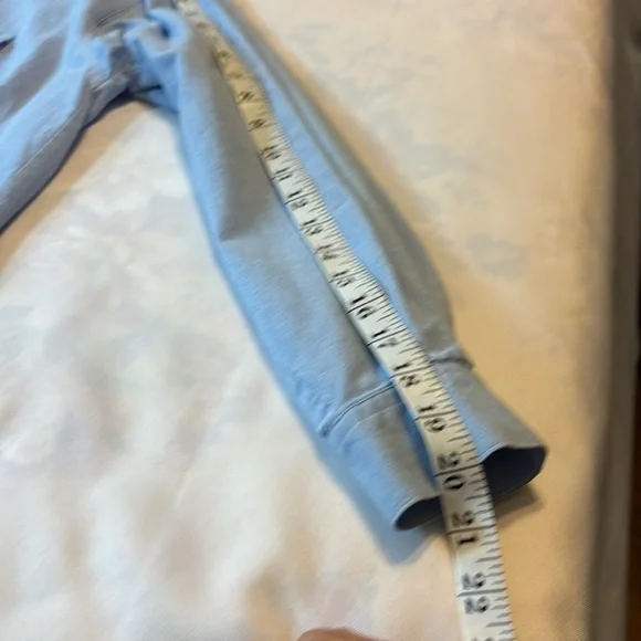 Vintage Capacity Blue Chambray Embroidered Shirt Size Medium - Picture 12 of 12